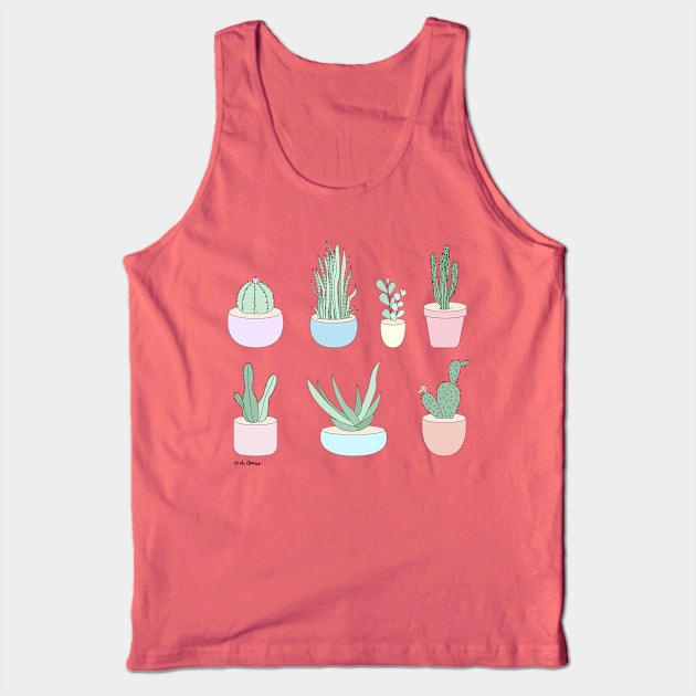 A Thing With Cactus Tank Top by TheOptimist